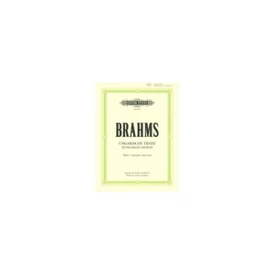 Edition Peters Brahms Ungarische Tänze VL