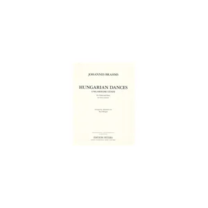 Edition Peters Brahms Ungarische Tänze VL