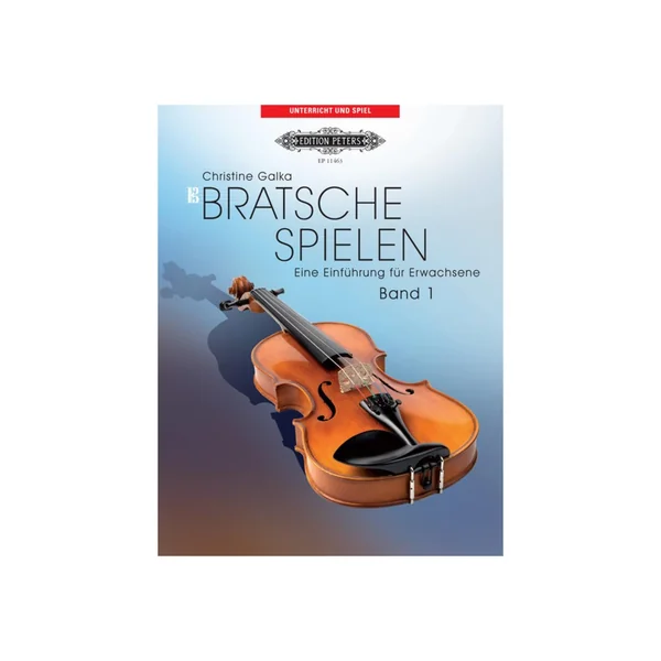 Edition Peters Bratsche spielen 1
