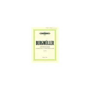 Edition Peters Burgmüller 18 Etüden op. 109