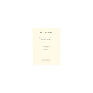 Edition Peters C. Schumann Meisterwerke