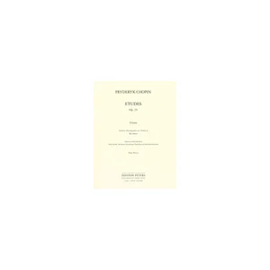 Edition Peters Complete Chopin Etudes
