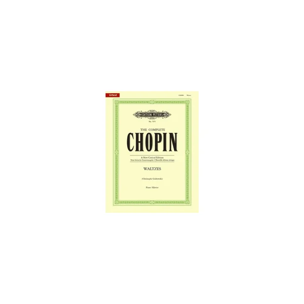 Edition Peters Complete Chopin Waltzes