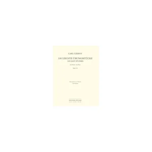 Edition Peters Czerny 100 leichte Übungsstück