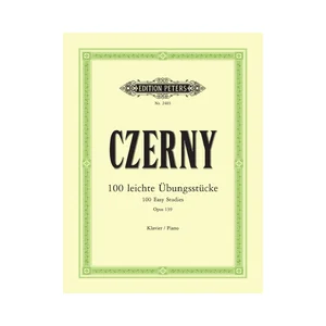 Edition Peters Czerny 100 leichte Übungsstück