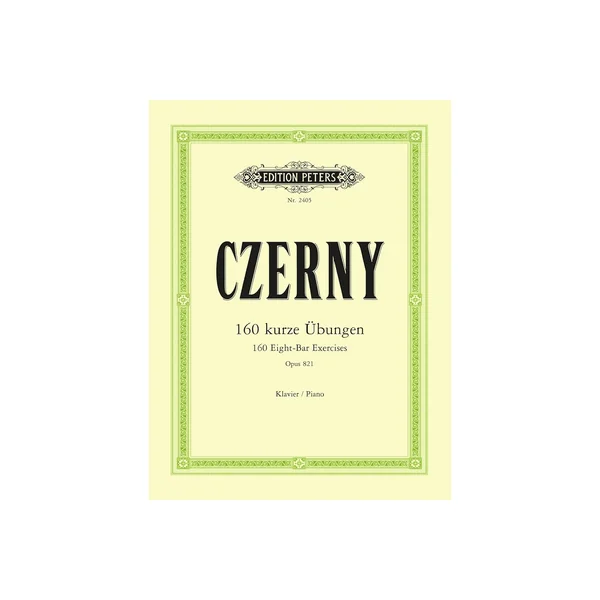 Edition Peters Czerny 160 kurze Übungen