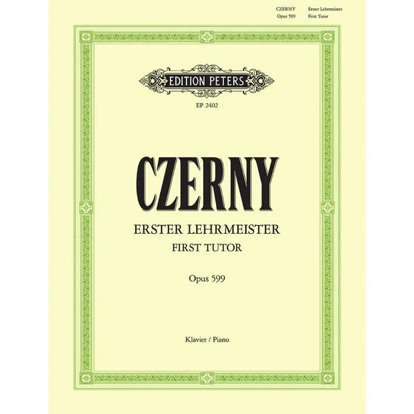 Edition Peters Czerny Erster Lehrmeister