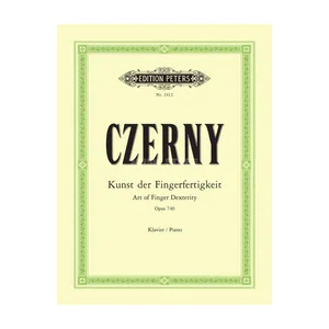 Edition Peters Czerny Fingerfertigkeit