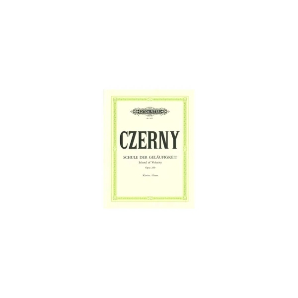 Edition Peters Czerny Schule der Geläufigkeit