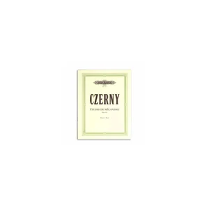 Edition Peters Czerny Études de Mécanisme