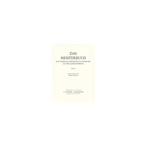 Edition Peters Das Meisterbuch 1