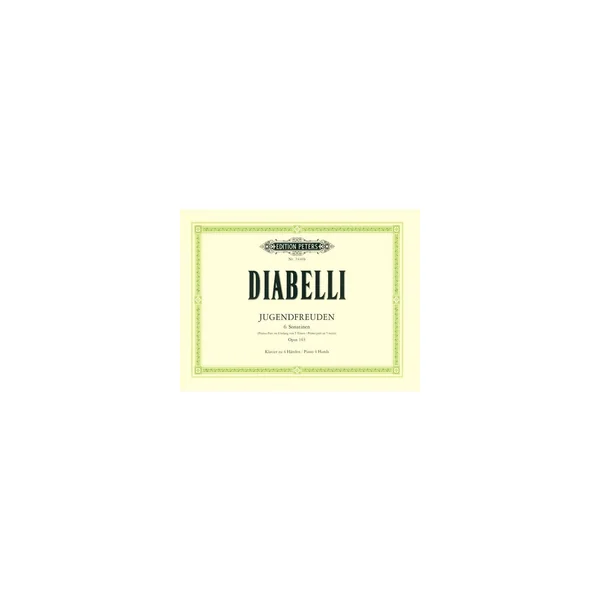 Edition Peters Diabelli Jugendfreuden op. 163
