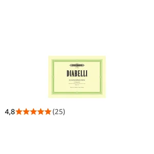 Edition Peters Diabelli Jugendfreuden op. 163