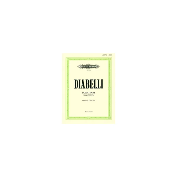 Edition Peters Diabelli Sonatinen