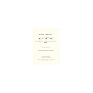 Edition Peters Donizetti Concertino Klarinett