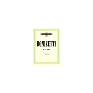 Edition Peters Donizetti Sonate Flute C-Dur