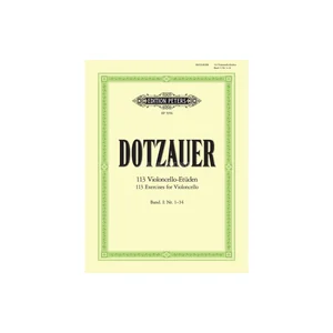 Edition Peters Dotzauer 113 Cello-Etüden 1