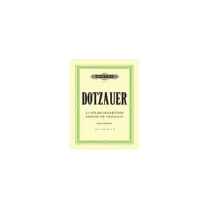 Edition Peters Dotzauer 113 Cello-Etüden 2