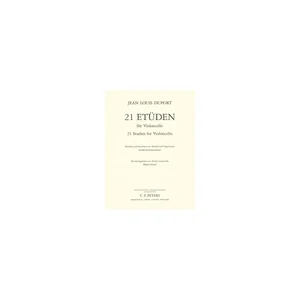 Edition Peters Duport 21 Etüden Cello