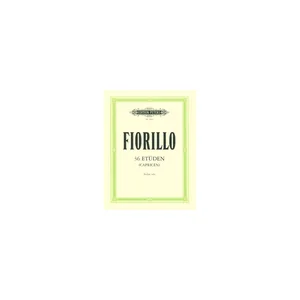 Edition Peters Fiorillo 36 Etüden for Violin