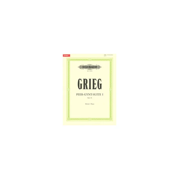 Edition Peters Grieg Peer-Gynt-Suite 1
