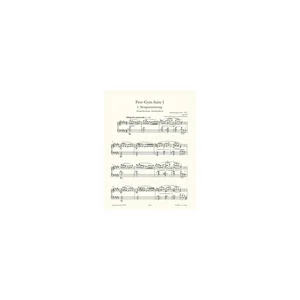 Edition Peters Grieg Peer-Gynt-Suite 1