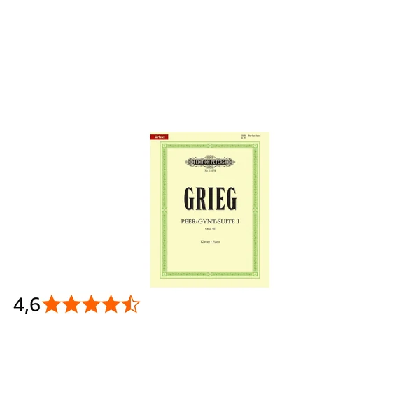 Edition Peters Grieg Peer-Gynt-Suite 1