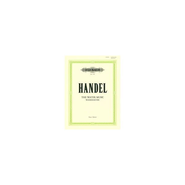 Edition Peters Händel Wassermusik Klavier