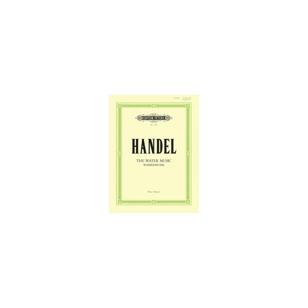 Edition Peters Händel Wassermusik Klavier