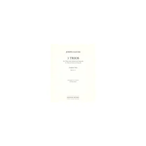 Edition Peters Haydn 3 Trios Flöten und Cello