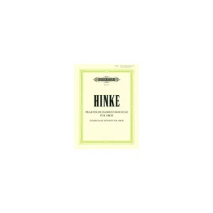 Edition Peters Hinke Method Oboe
