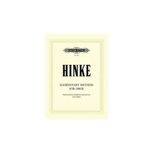 Edition Peters Hinke Method Oboe