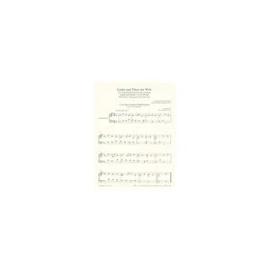 Edition Peters Lieder und Tänze der Welt