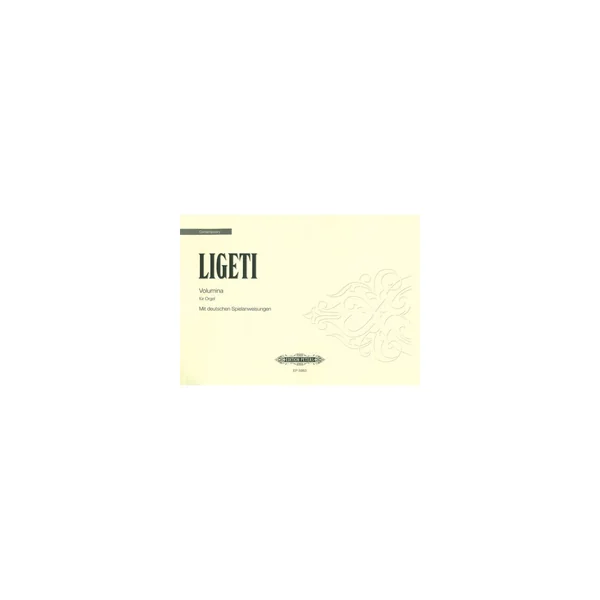 Edition Peters Ligeti Volumina
