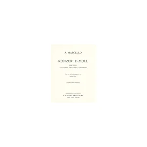 Edition Peters Marcello Concerto d-moll Oboe