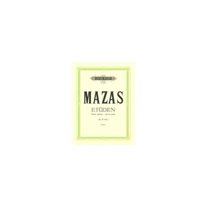 Edition Peters Mazas Etüden op.36 Heft 1