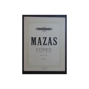 Edition Peters Mazas Etüden op.36 Heft 1