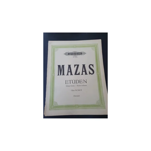 Edition Peters Mazas Etüden op.36 Heft 2