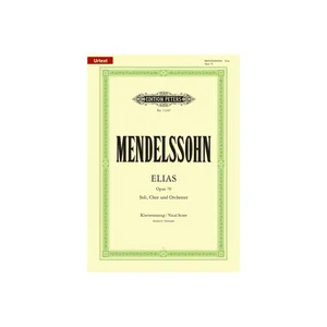 Edition Peters Mendelssohn Elias op.70