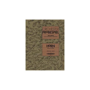 Edition Peters Orchester Probe Horn