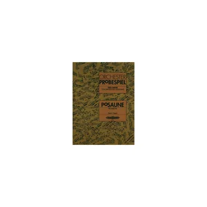 Edition Peters Orchester Probespiel Posaune
