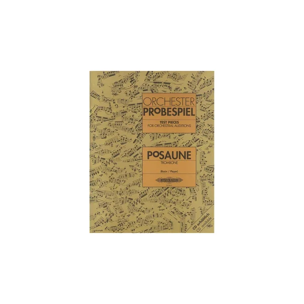 Edition Peters Orchester Probespiel Posaune