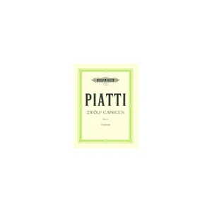 Edition Peters Piatti 12 Capricen op. 25