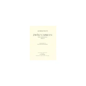 Edition Peters Piatti 12 Capricen op. 25