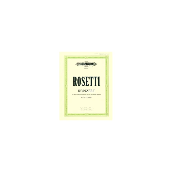 Edition Peters Rosetti Concert for Oboe