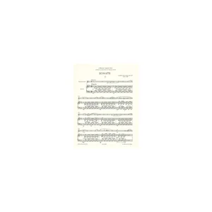 Edition Peters Saint-Saëns Sonate Clarinet