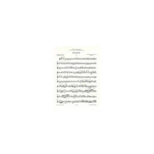 Edition Peters Saint-Saëns Sonate Clarinet