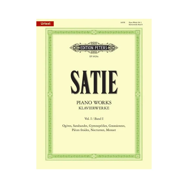 Edition Peters Satie Klavierwerke 1