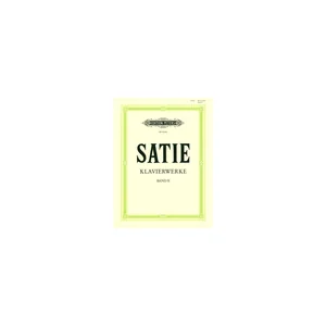 Edition Peters Satie Klavierwerke 2