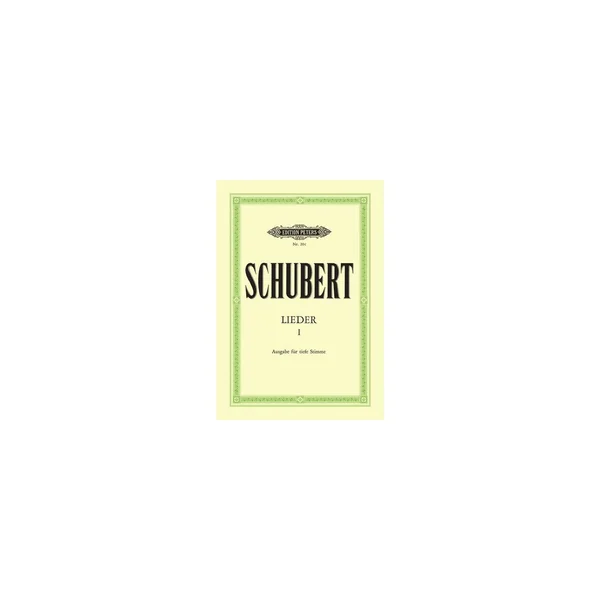 Edition Peters Schubert Lieder 1 Tief